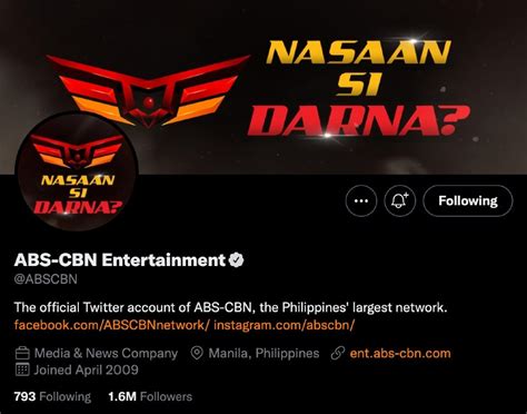 abs cbn twitter|ABS CBN (@ABS2Official) .